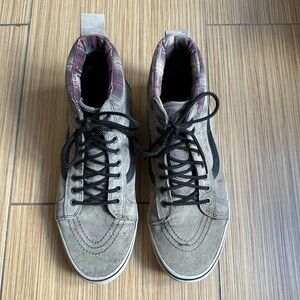 SK8-HI MTE Grey and Black Suede